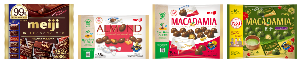 明治のチョコレート商品